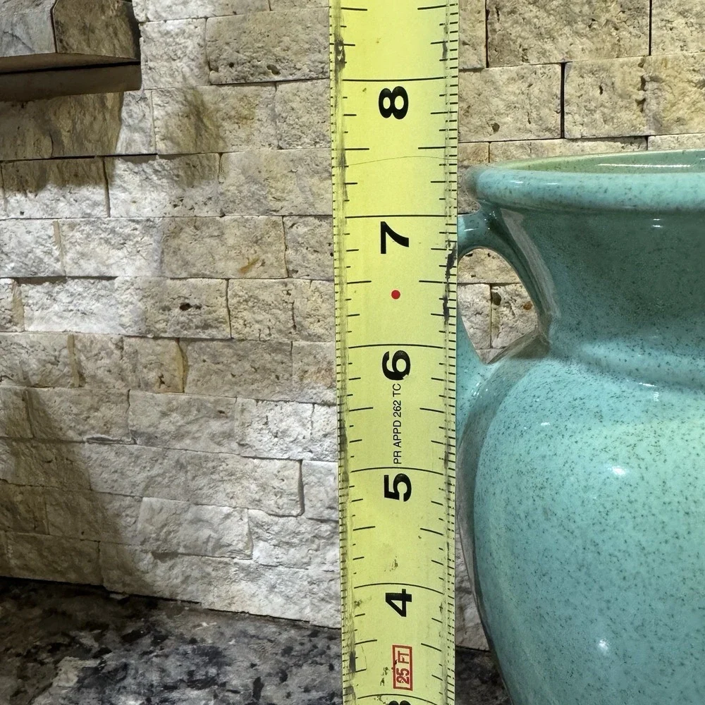 Pfaltzgraff‎ York USA Two-Handled Vase - Design 309 RARE Celadon Green